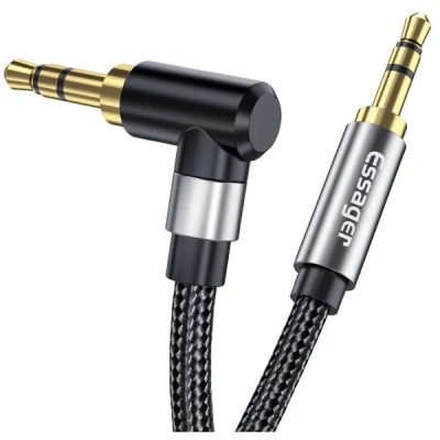 Кабель ESSAGER AUX Cable 3.5mm Jack Audio Cable For Speaker Wire Headphone Car 3.5 Mm Jack Hifi Aux Adapter 1.5M (EYP35-WTA01)