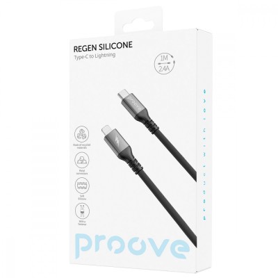 Кабель Proove ReGen Silicone Type-C to Lightning (1m) (CCRS60002102) white