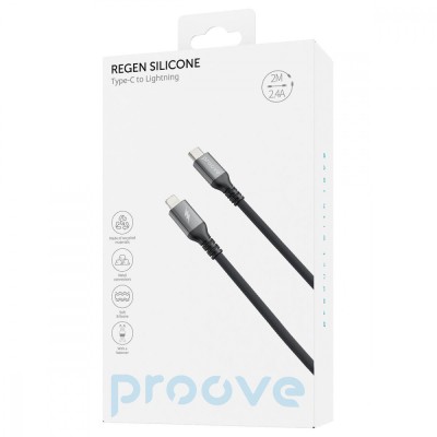 Кабель Proove ReGen Silicone Type-C to Lightning 27W (2m) (CCRS60002122) white