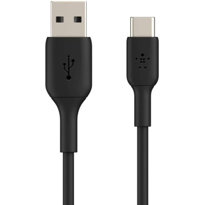 Кабель USB-A > USB-C заряджання/синхронізації Belkin 1м, 15Вт, Type-C, PVC, чорний (CAB001BT1MBK) Кабель USB-A > USB-C заряджання/синхронізації Belkin 1м, 15Вт, Type-C, PVC, чорний (CAB001BT1MBK)