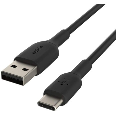 Кабель USB-A > USB-C заряджання/синхронізації Belkin 1м, 15Вт, Type-C, PVC, чорний (CAB001BT1MBK) Кабель USB-A > USB-C заряджання/синхронізації Belkin 1м, 15Вт, Type-C, PVC, чорний (CAB001BT1MBK)