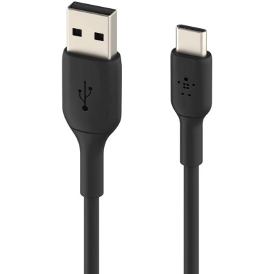 Кабель USB-A > USB-C заряджання/синхронізації Belkin 1м, 15Вт, Type-C, PVC, чорний (CAB001BT1MBK) Кабель USB-A > USB-C заряджання/синхронізації Belkin 1м, 15Вт, Type-C, PVC, чорний (CAB001BT1MBK)