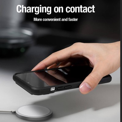 Карбонова накладка Nillkin CamShield Pro Magnetic для Apple iPhone 15 Pro Max (6.7") Black Карбонова накладка Nillkin CamShield Pro Magnetic для Apple iPhone 15 Pro Max (6.7") Black