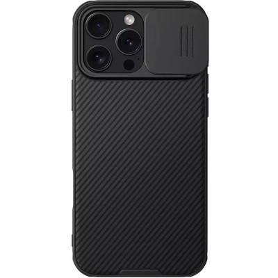 Карбонова накладка Nillkin CamShield Pro Magnetic для Apple iPhone 16 Pro Max (6.9") Black