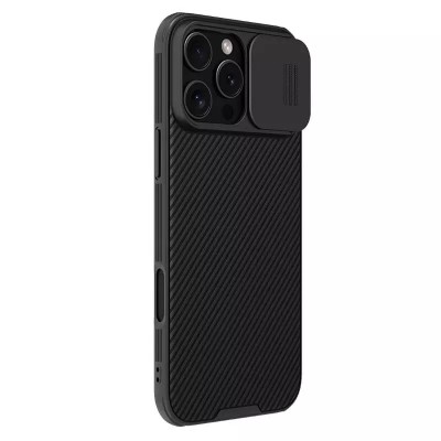 Карбонова накладка Nillkin CamShield Pro Magnetic для Apple iPhone 16 Pro Max (6.9") Black