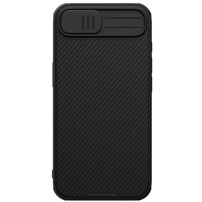 Карбонова накладка Nillkin CamShield Pro Magnetic для Apple iPhone 16e (6.1") Black