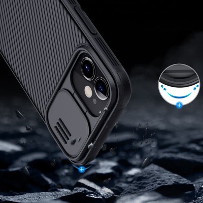 Карбонова накладка Nillkin CamShield Pro для Apple iPhone 11 (6.1") Black Карбонова накладка Nillkin CamShield Pro для Apple iPhone 11 (6.1") Black