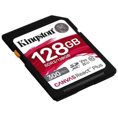 Карта пам'яті Kingston SD 128GB C10 UHS-II U3 R300/W260MB/s (SDR2/128GB) Карта пам'яті Kingston SD 128GB C10 UHS-II U3 R300/W260MB/s (SDR2/128GB)