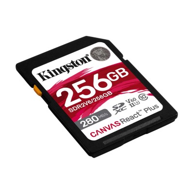 Карта пам'яті Kingston SD 256GB C10 UHS-II U3 R280/W150MB/s (SDR2V6/256GB) Карта пам'яті Kingston SD 256GB C10 UHS-II U3 R280/W150MB/s (SDR2V6/256GB)