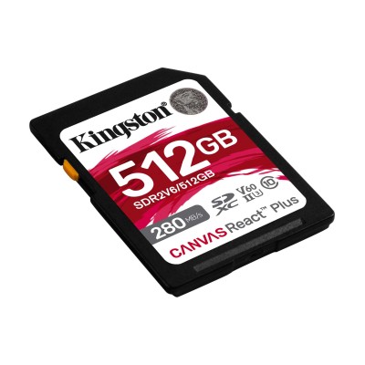 Карта пам'яті Kingston SD 512GB C10 UHS-II U3 R280/W150MB/s (SDR2V6/512GB) Карта пам'яті Kingston SD 512GB C10 UHS-II U3 R280/W150MB/s (SDR2V6/512GB)