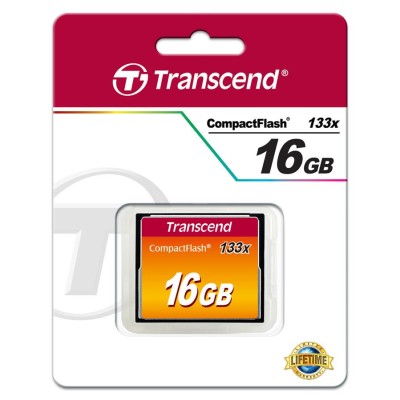 Карта пам'яті Transcend CF 16GB 133X (TS16GCF133)