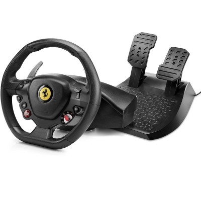 Кермо і педалі Thrustmaster T80 FERRARI 488 GTB EDITION, PC/PS4/PS3/PS5 (4160672) Кермо і педалі Thrustmaster T80 FERRARI 488 GTB EDITION, PC/PS4/PS3/PS5 (4160672)