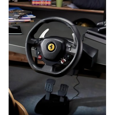 Кермо і педалі Thrustmaster T80 FERRARI 488 GTB EDITION, PC/PS4/PS3/PS5 (4160672) Кермо і педалі Thrustmaster T80 FERRARI 488 GTB EDITION, PC/PS4/PS3/PS5 (4160672)