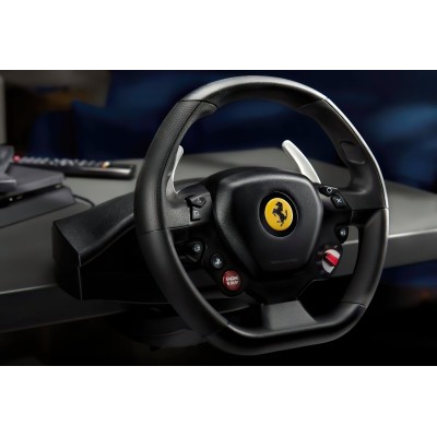 Кермо і педалі Thrustmaster T80 FERRARI 488 GTB EDITION, PC/PS4/PS3/PS5 (4160672) Кермо і педалі Thrustmaster T80 FERRARI 488 GTB EDITION, PC/PS4/PS3/PS5 (4160672)