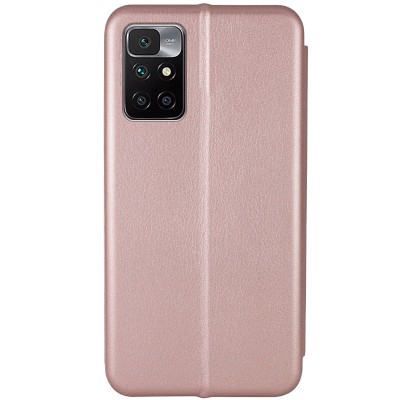Кожаный чехол (книжка) Classy для Xiaomi Redmi 10 Rose Gold Кожаный чехол (книжка) Classy для Xiaomi Redmi 10 Rose Gold