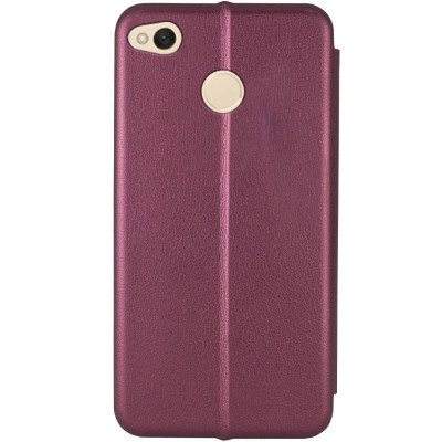 Кожаный чехол (книжка) Classy для Xiaomi Redmi 4X Бордовый Кожаный чехол (книжка) Classy для Xiaomi Redmi 4X Бордовый