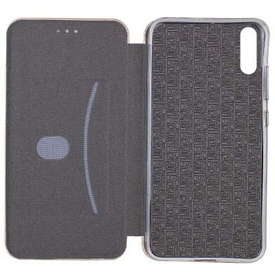 Кожаный чехол (книжка) Classy для Xiaomi Redmi 9A Золотой Кожаный чехол (книжка) Classy для Xiaomi Redmi 9A Золотой