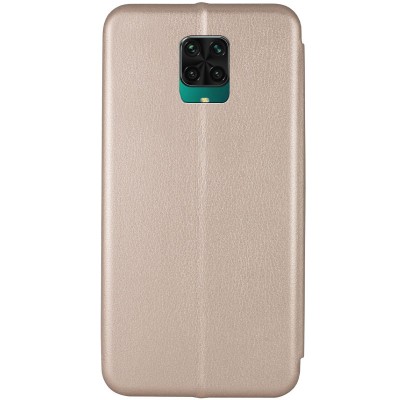 Кожаный чехол (книжка) Classy для Xiaomi Redmi Note 9s / Note 9 Pro / Note 9 Pro Max Золотой Кожаный чехол (книжка) Classy для Xiaomi Redmi Note 9s / Note 9 Pro / Note 9 Pro Max Золотой