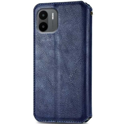 Кожаный чехол книжка GETMAN Cubic (PU) для Xiaomi Redmi A1 / A2 Синий