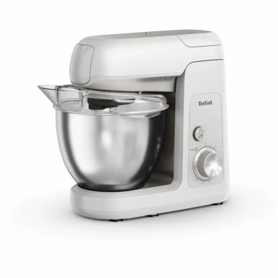 Кухонна машина Tefal Bake Partner 1100Вт, чаша-метал, корпус-пластик, насадок-8, білий (QB525B38) Кухонна машина Tefal Bake Partner 1100Вт, чаша-метал, корпус-пластик, насадок-8, білий (QB525B38)