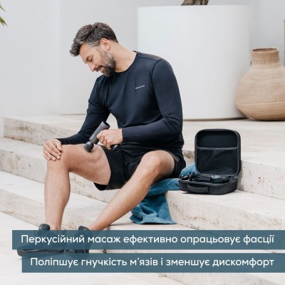 Масажер Beurer для тіла, літій- іонний акум., вага - 1,035кг, змінний чохол, чорний (MG_195) Масажер Beurer для тіла, літій- іонний акум., вага - 1,035кг, змінний чохол, чорний (MG_195)