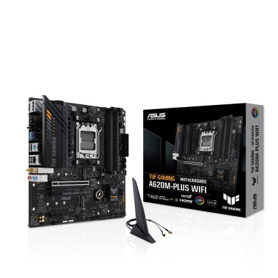 Материнcька плата ASUS A620M-F GAMING WIFI sAM5 A620 4xDDR5 HDMI DP Wi-Fi BT mATX (90MB1KT0-M0EAY0) Материнcька плата ASUS A620M-F GAMING WIFI sAM5 A620 4xDDR5 HDMI DP Wi-Fi BT mATX (90MB1KT0-M0EAY0)