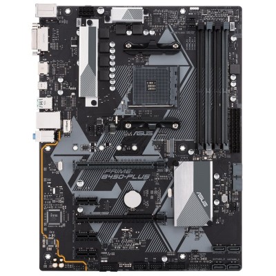 Материнcька плата ASUS PRIME B450-PLUS sAM4 B450 2xDDR4 HDMI DVI ATX (90MB0YN0-M0EAY0)