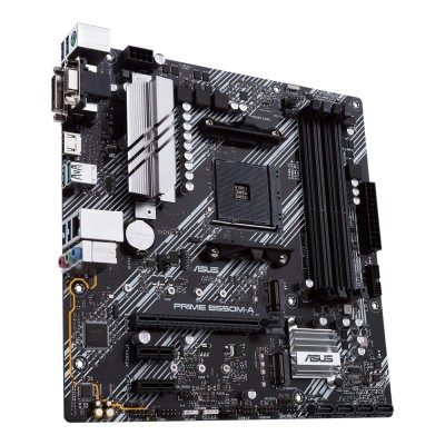 Материнcька плата ASUS PRIME B550M-A sAM4 B550 4xDDR4 M.2 HDMI DVI D-Sub mATX (90MB14I0-M0EAY0)