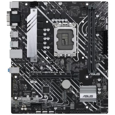 Материнcька плата ASUS PRIME H610M-A D4-CSM s1700 H610 2xDDR4 M.2 HDMI D-Sub DP mATX (90MB19P0-M0EAYC) Материнcька плата ASUS PRIME H610M-A D4-CSM s1700 H610 2xDDR4 M.2 HDMI D-Sub DP mATX (90MB19P0-M0EAYC)