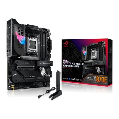 Материнcька плата ASUS ROG STRIX X870E-E GAMING WIFI sAM5 X870E 4xDDR5 M.2 HDMI WiFi BT ATX (90MB1IB0-M0EAY0)