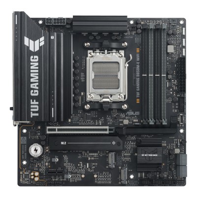 Материнcька плата ASUS TUF GAMING B850M-E WIFI sAM5 B850 4xDDR5 M.2 HDMI DP WiFi BT mATX (90MB1LS0-M0EAY0)