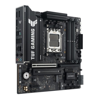 Материнcька плата ASUS TUF GAMING B850M-E WIFI sAM5 B850 4xDDR5 M.2 HDMI DP WiFi BT mATX (90MB1LS0-M0EAY0)