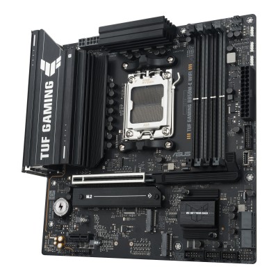Материнcька плата ASUS TUF GAMING B850M-E WIFI sAM5 B850 4xDDR5 M.2 HDMI DP WiFi BT mATX (90MB1LS0-M0EAY0)