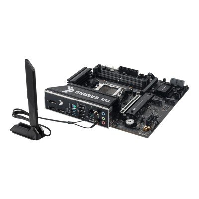 Материнcька плата ASUS TUF GAMING B850M-E WIFI sAM5 B850 4xDDR5 M.2 HDMI DP WiFi BT mATX (90MB1LS0-M0EAY0)