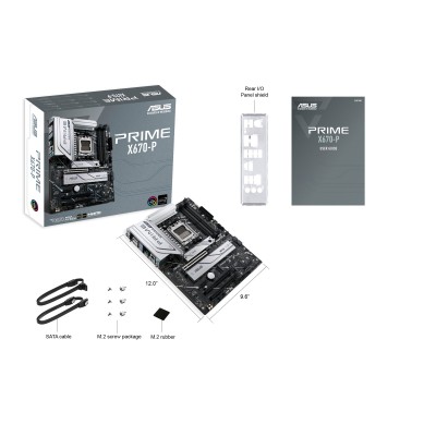 Материнcька плата ASUS PRIME X670-P sAM5 X670 4xDDR5 M.2 DP HDMI ATX (90MB1BU0-M0EAY0) Материнcька плата ASUS PRIME X670-P sAM5 X670 4xDDR5 M.2 DP HDMI ATX (90MB1BU0-M0EAY0)