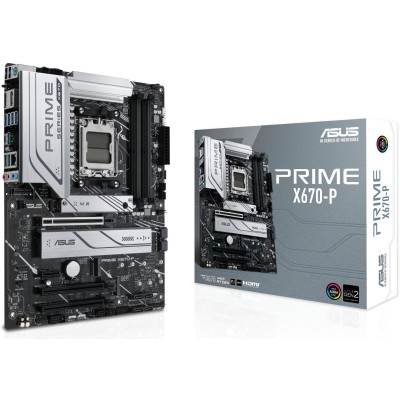 Материнcька плата ASUS PRIME X670-P sAM5 X670 4xDDR5 M.2 DP HDMI ATX (90MB1BU0-M0EAY0) Материнcька плата ASUS PRIME X670-P sAM5 X670 4xDDR5 M.2 DP HDMI ATX (90MB1BU0-M0EAY0)