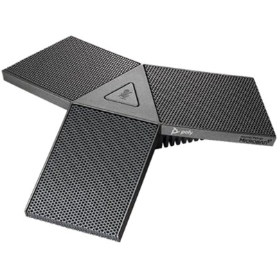 Мікрофон настільний Poly Studio Table Microphone для систем X50/X52/X70/Studio USB, 3 x Omni-mic, радіус 4,6 м, RJ11, чорний (87