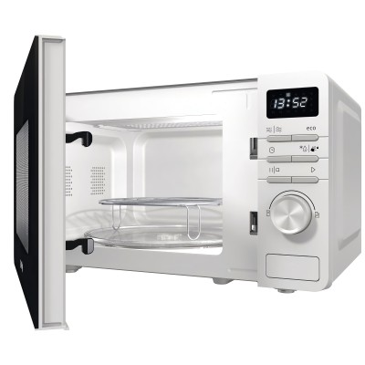 Мікрохвильова піч Gorenje, 20л, електр. керув., 800Вт, дисплей, білий (MO20A3W) Мікрохвильова піч Gorenje, 20л, електр. керув., 800Вт, дисплей, білий (MO20A3W)