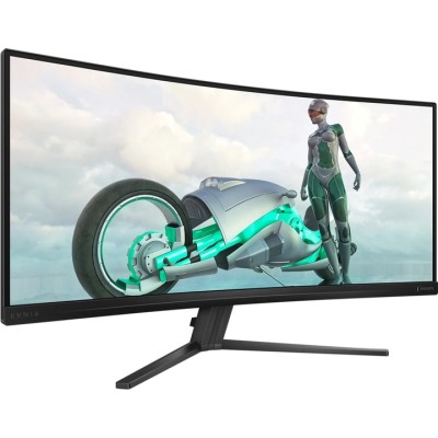 Монiтор TFT PHILIPS 34" Evnia 34M2C3500L/00 21:9 VA QHD Curved 180Hz 2*HDMI DP Dark grey