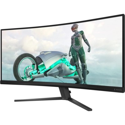 Монiтор TFT PHILIPS 34" Evnia 34M2C3500L/00 21:9 VA QHD Curved 180Hz 2*HDMI DP Dark grey