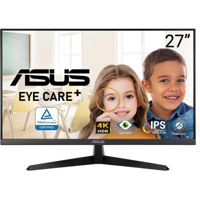 Монітор Asus 27" VY27UQ 2xHDMI, DP, MM, IPS, 3840x2160, sRGB 99%, AdaptiveSync, HDR10 Монітор Asus 27" VY27UQ 2xHDMI, DP, MM, IPS, 3840x2160, sRGB 99%, AdaptiveSync, HDR10