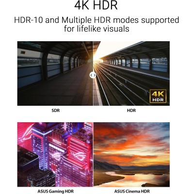Монітор Asus 27" VY27UQ 2xHDMI, DP, MM, IPS, 3840x2160, sRGB 99%, AdaptiveSync, HDR10 Монітор Asus 27" VY27UQ 2xHDMI, DP, MM, IPS, 3840x2160, sRGB 99%, AdaptiveSync, HDR10