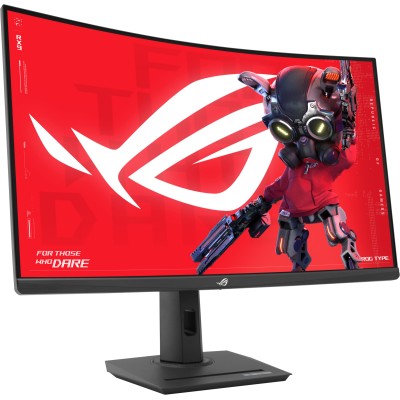 Монітор Asus 31.5" ROG Strix XG32WCS HDMI, DP, USB-C, Audio, VA, 2560x1440, 180Hz, 1ms, sRGB 125%, CURVED, FreeSync, HAS, HDR400 Монітор Asus 31.5" ROG Strix XG32WCS HDMI, DP, USB-C, Audio, VA, 2560x1440, 180Hz, 1ms, sRGB 125%, CURVED, FreeSync, HAS, HDR400