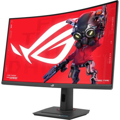 Монітор Asus 31.5" ROG Strix XG32WCS HDMI, DP, USB-C, Audio, VA, 2560x1440, 180Hz, 1ms, sRGB 125%, CURVED, FreeSync, HAS, HDR400 Монітор Asus 31.5" ROG Strix XG32WCS HDMI, DP, USB-C, Audio, VA, 2560x1440, 180Hz, 1ms, sRGB 125%, CURVED, FreeSync, HAS, HDR400