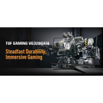 Монітор Asus 31.5" TUF Gaming VG328QA1A 2xHDMI, DP, USB, MM, VA, 170Hz, 1ms, sRGB 100%, AdaptiveSync Монітор Asus 31.5" TUF Gaming VG328QA1A 2xHDMI, DP, USB, MM, VA, 170Hz, 1ms, sRGB 100%, AdaptiveSync