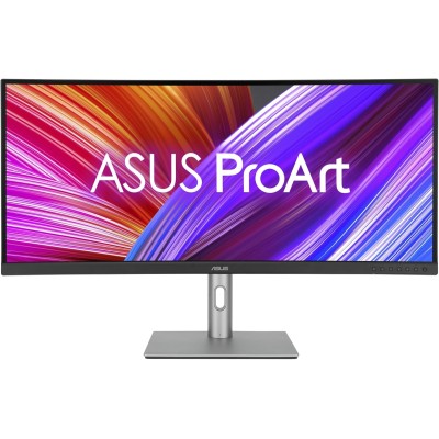 Монітор Asus 34.1" ProArt PA34VCNV 2xHDMI, 2xDP, USB-C, 2xUSB, RJ-45, MM, IPS, 3440x1440, 21:9, sRGB 100%, CURVED, AdaptiveSync,