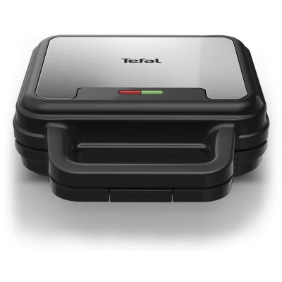 Мультимейкер Tefal UltraCompact 3in1 700Вт, тефлон, 3 пластини, корпус-метал, чорно-сірий (SW383D10) Мультимейкер Tefal UltraCompact 3in1 700Вт, тефлон, 3 пластини, корпус-метал, чорно-сірий (SW383D10)