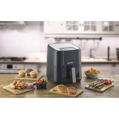 Мультипіч Gorenje 1350Вт, чаша-5.4л, сенсорне управл., 8 авто. програм, пластик+метал, чорний (AF1350DWB) Мультипіч Gorenje 1350Вт, чаша-5.4л, сенсорне управл., 8 авто. програм, пластик+метал, чорний (AF1350DWB)