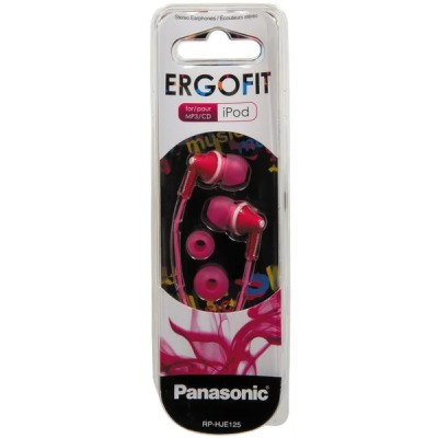 Навушники PANASONIC RP-HJE125E-P Навушники PANASONIC RP-HJE125E-P