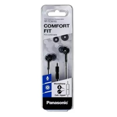 Навушники PANASONIC RP-TCM115GC-K Навушники PANASONIC RP-TCM115GC-K